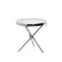 Столик журнальный металлический круглый серебряный 13RX6035-SILVER от LaLume