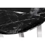 Столик журнальный черный (искусственный мрамор) 33FS-ET2029-BS от LaLume