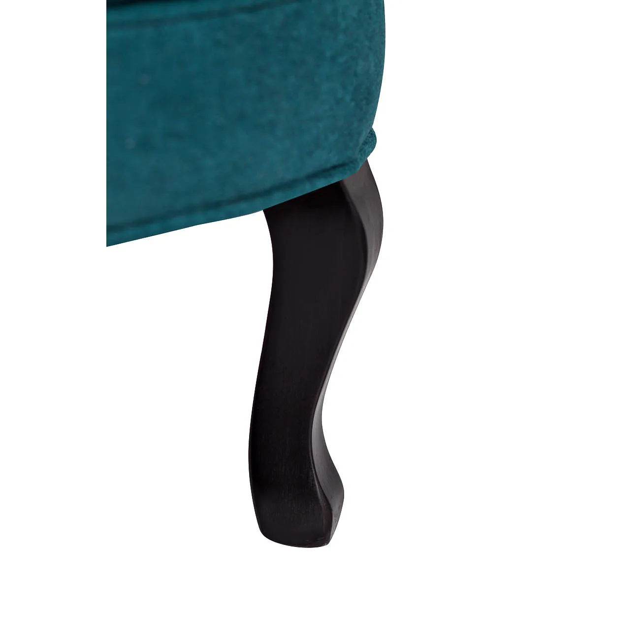 Кресло велюровое тёмно-бирюзовое PJC741-PJ618 от LaLume Кресло велюровое тёмно-бирюзовое PJC741-PJ618 от LaLume