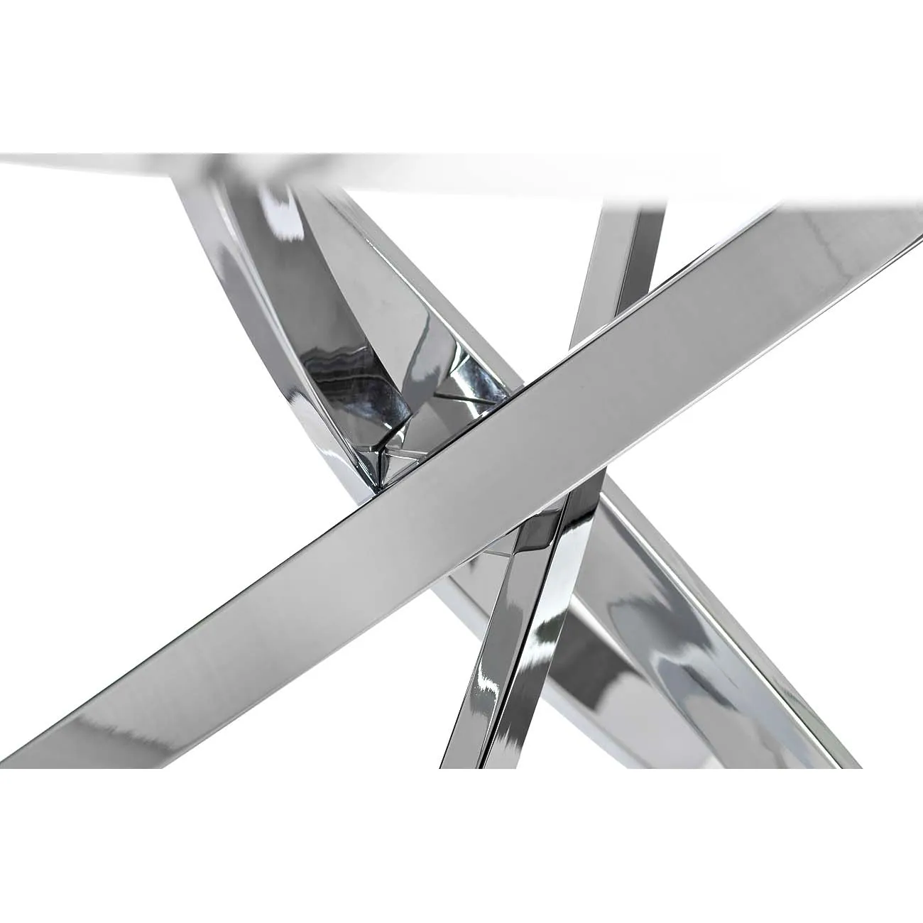 Стол обеденный круглый белый 30F-911 от LaLume