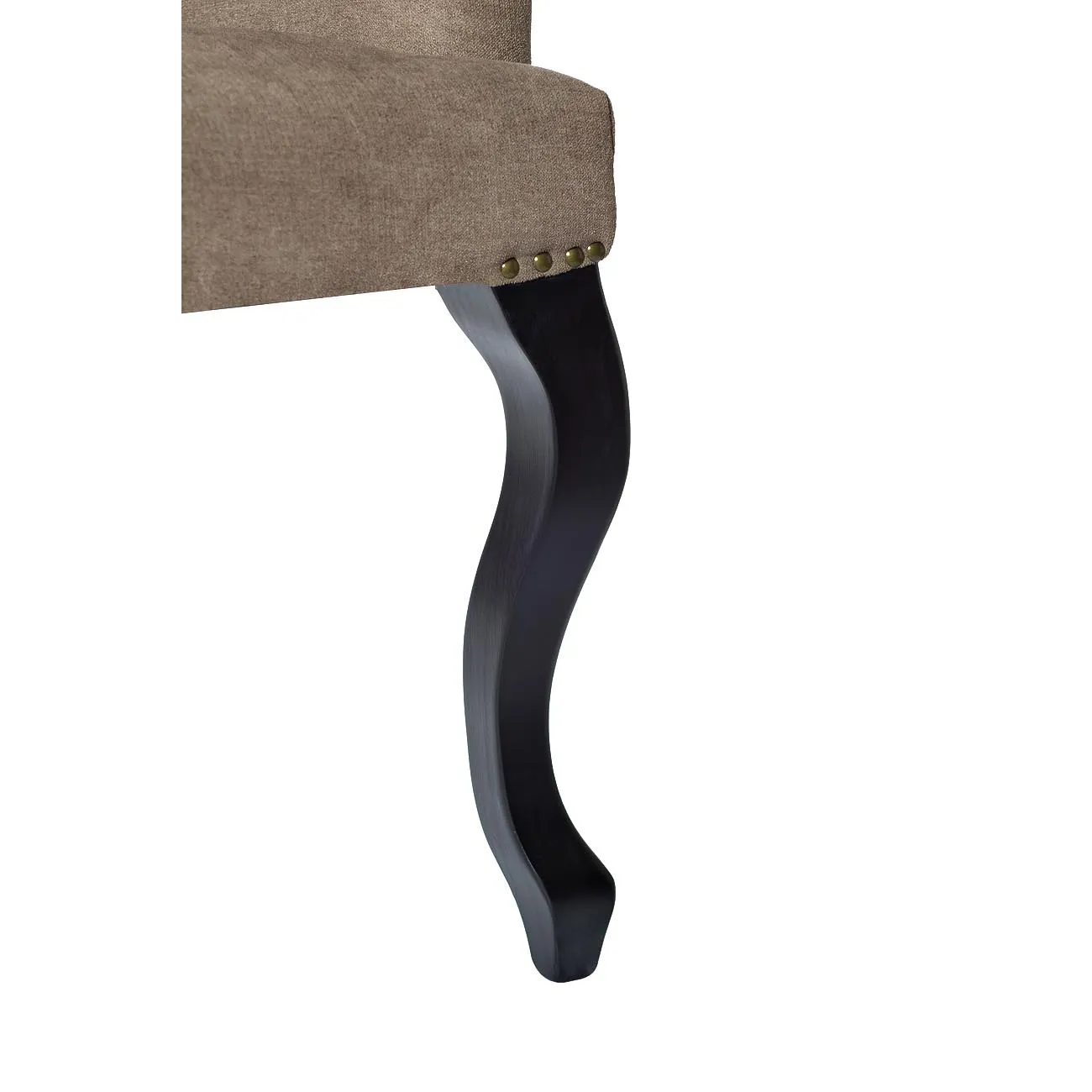 Кресло серо-бежевое бархатное PJC591-PJ619 от LaLume