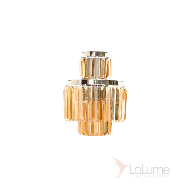 Бра из янтарного стекла 15-B6000-3AMBER от LaLume Бра из янтарного стекла 15-B6000-3AMBER от LaLume