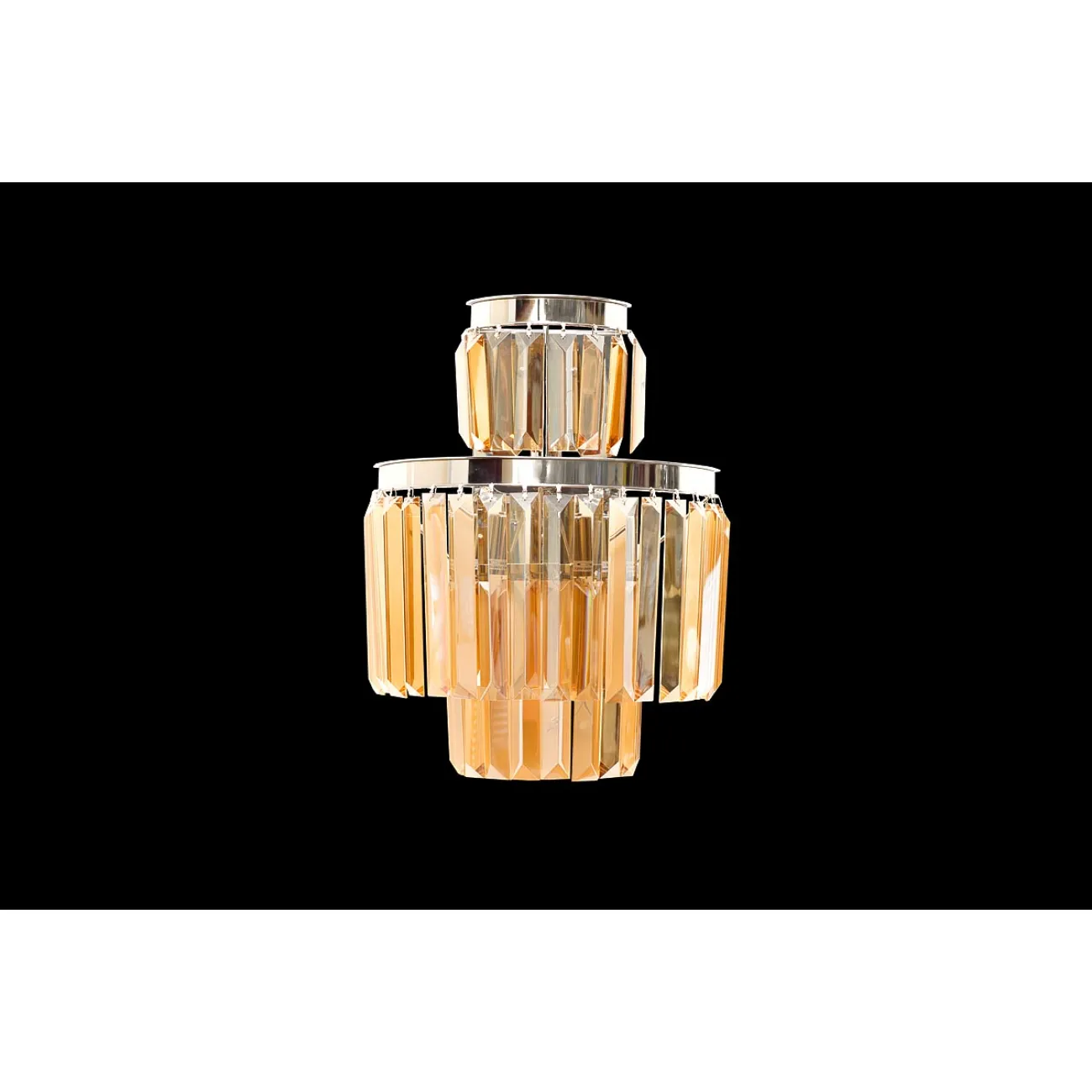 Бра из янтарного стекла 15-B6000-3AMBER от LaLume
