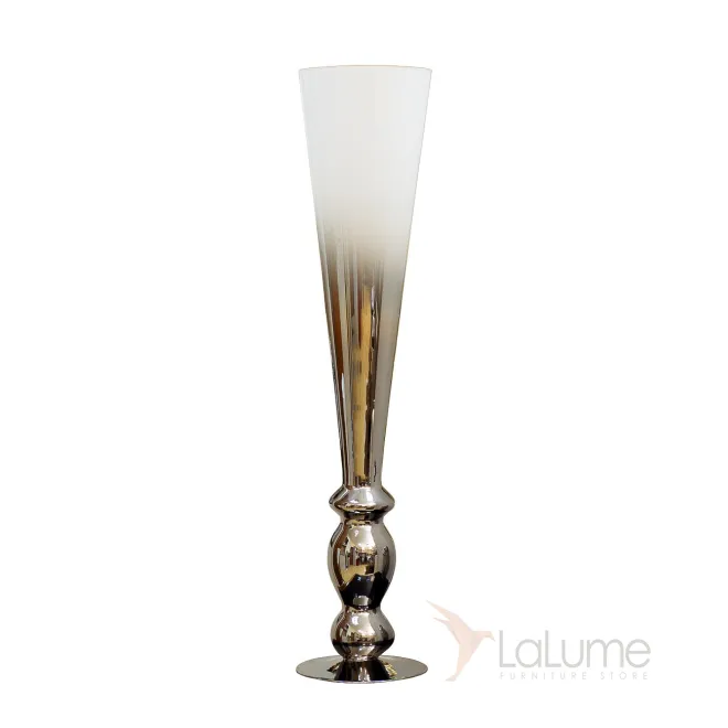 Ваза стеклянная дымчато-белая 35BB-4670WS от LaLume