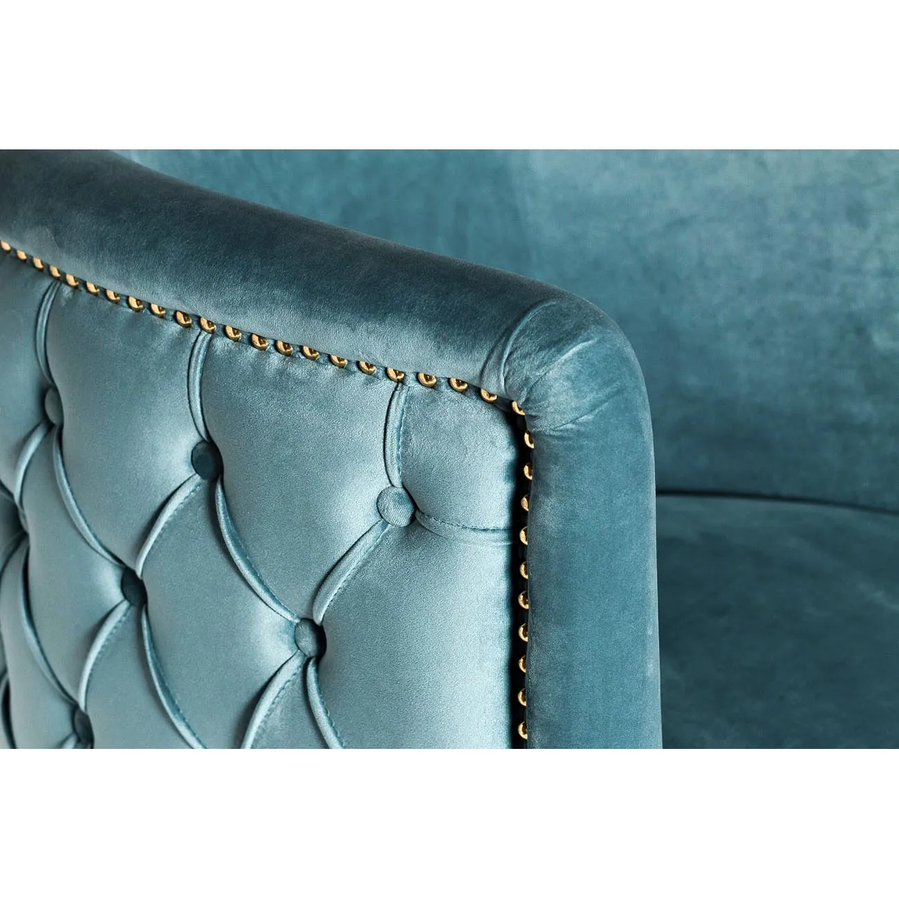 Кресло велюровое бирюзовое на металлических ножках 48MY-2533 TUR GLD от LaLume Кресло велюровое бирюзовое на металлических ножках 48MY-2533 TUR GLD от LaLume