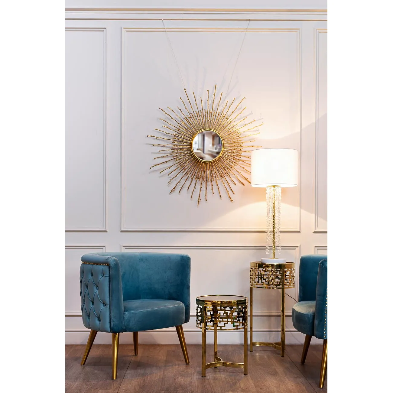 Кресло велюровое бирюзовое на металлических ножках 48MY-2533 TUR GLD от LaLume Кресло велюровое бирюзовое на металлических ножках 48MY-2533 TUR GLD от LaLume