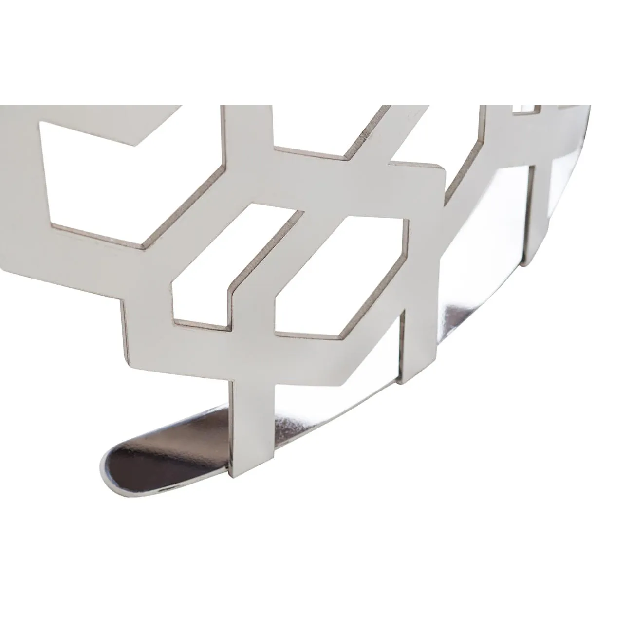 Круглый журнальный столик серебряный 13RXET8011-SILVER от LaLume