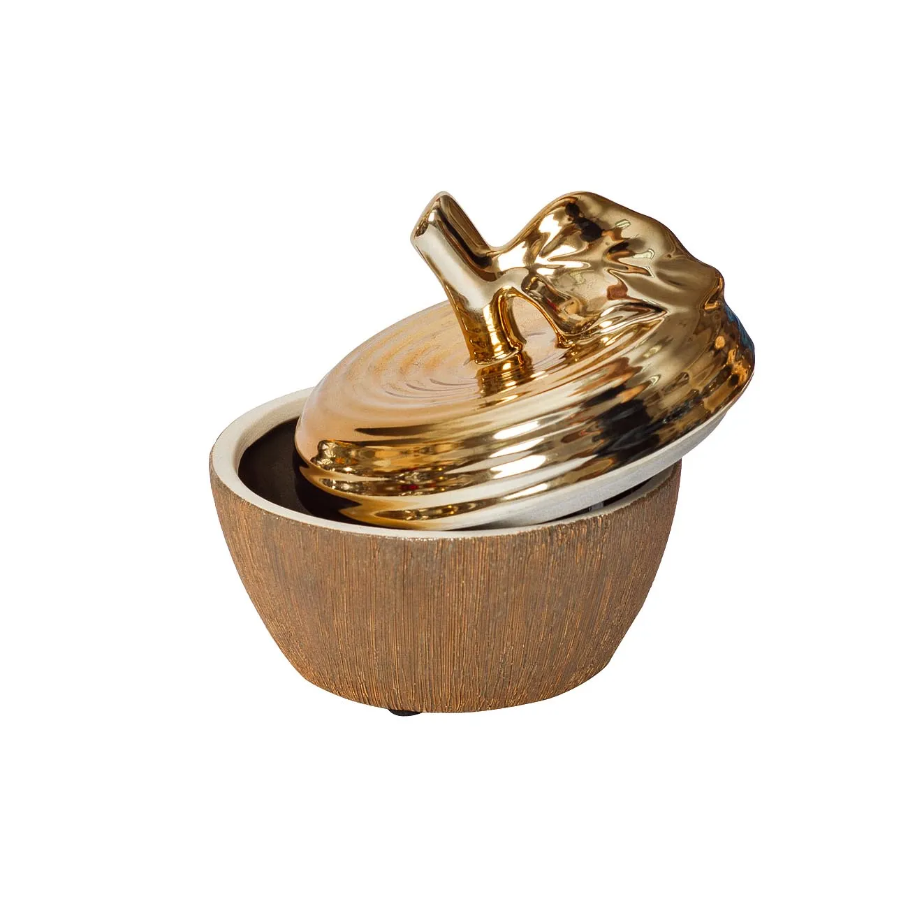 Шкатулка для украшений  Яблоко  золотая 18H7926M-6 от LaLume