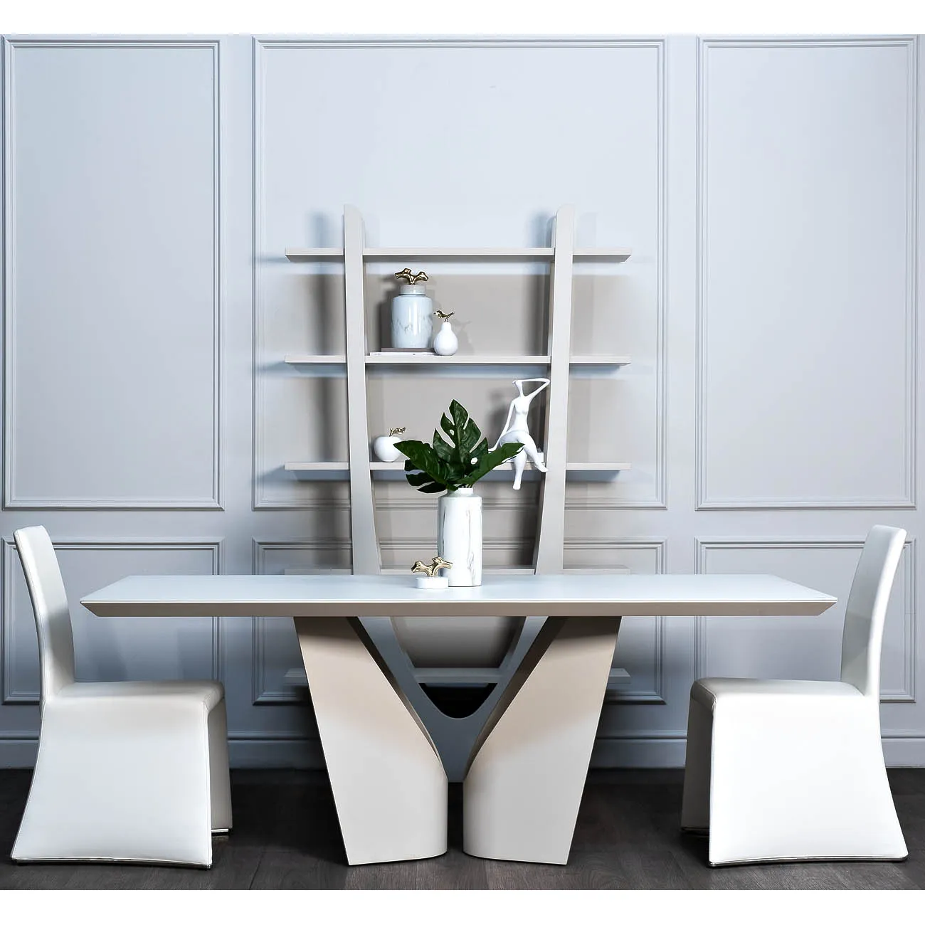 Стеллаж Quadro белый 58DB-SH15873 от LaLume