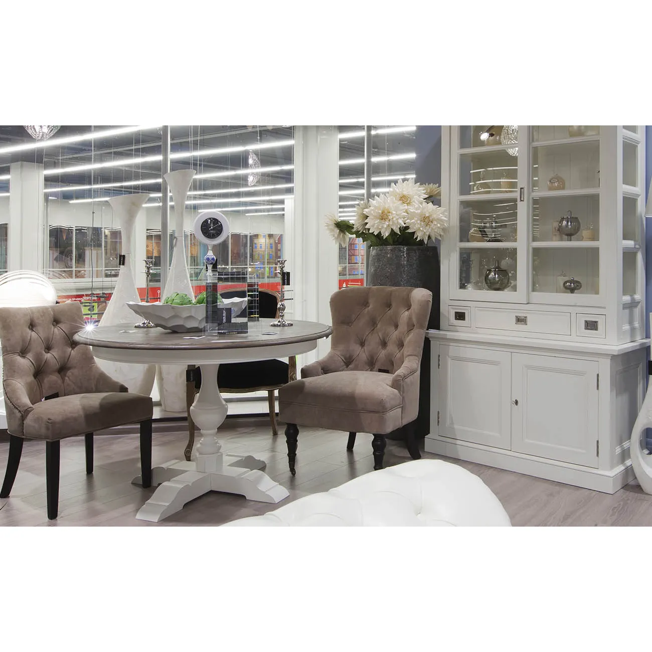 Кресло для гостиной бежевое PJC098-PJ842 от LaLume