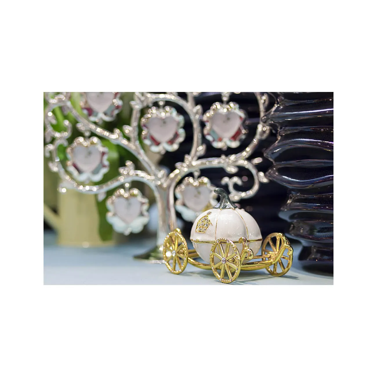 Шкатулка для украшений  Карета  розовая JB0723AL от LaLume