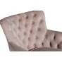 Кресло велюровое розовое PJC741-PJ621 от LaLume