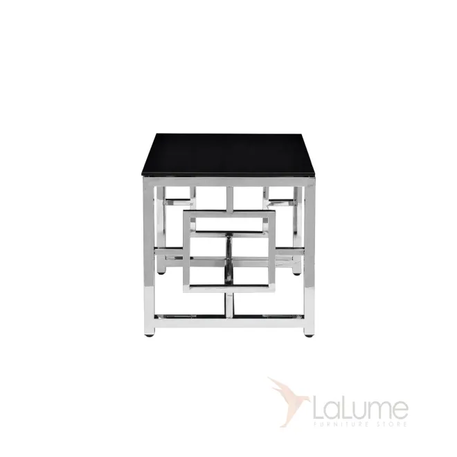 Стол журнальный с черной столешницей GY-ET2051212 от LaLume Стол журнальный с черной столешницей GY-ET2051212 от LaLume