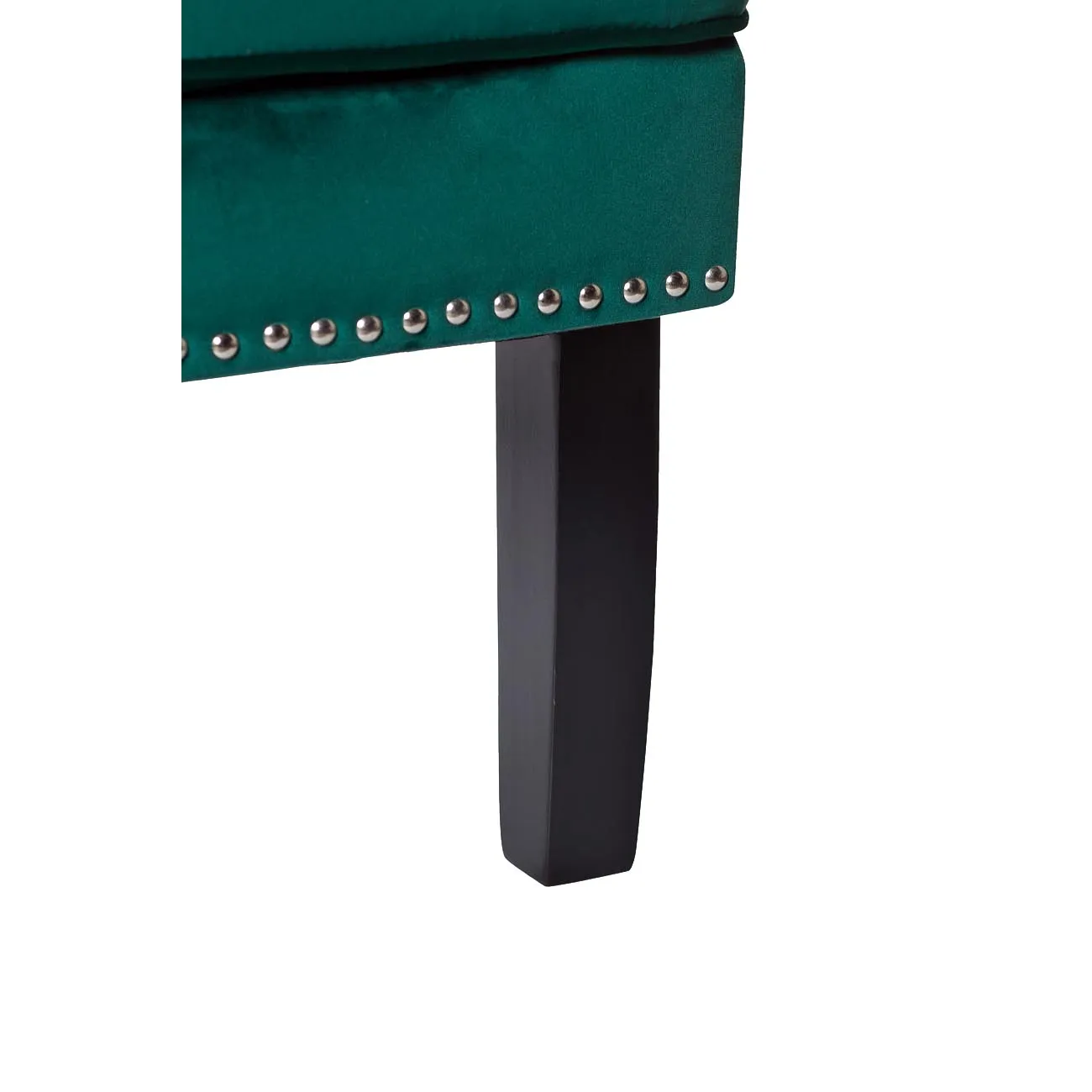 Кресло бархатное зеленое (с подушкой) 24YJ-7004-07342/1 от LaLume