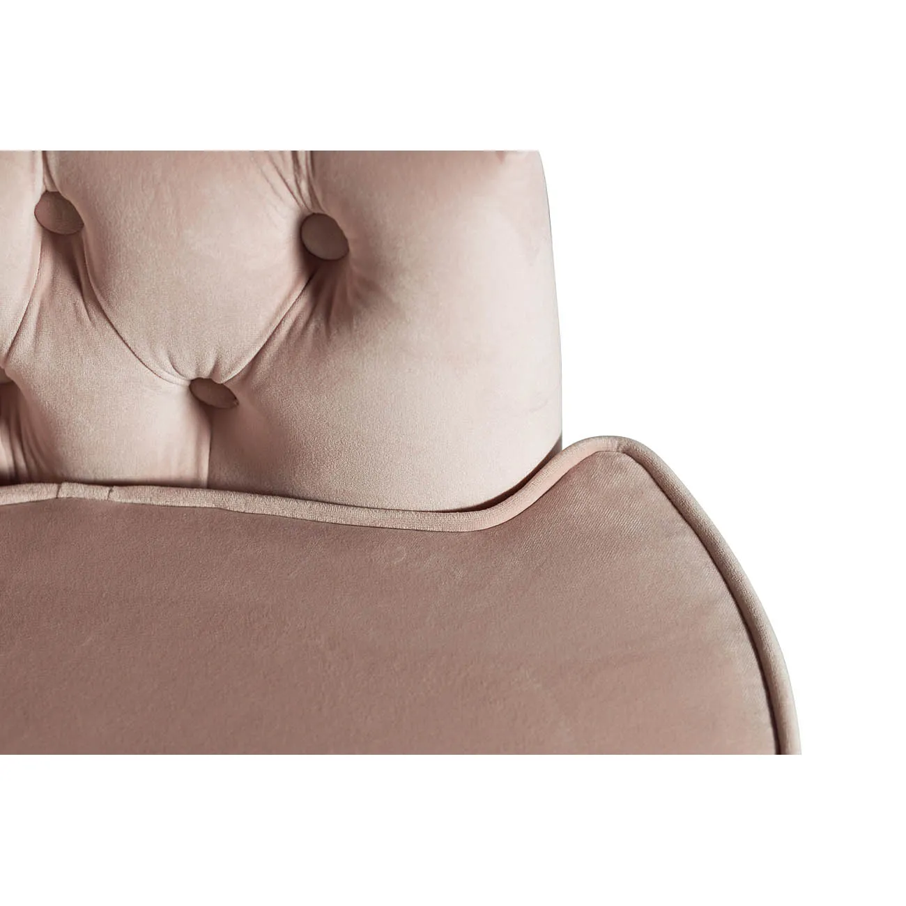 Кресло велюровое розовое PJC741-PJ621 от LaLume
