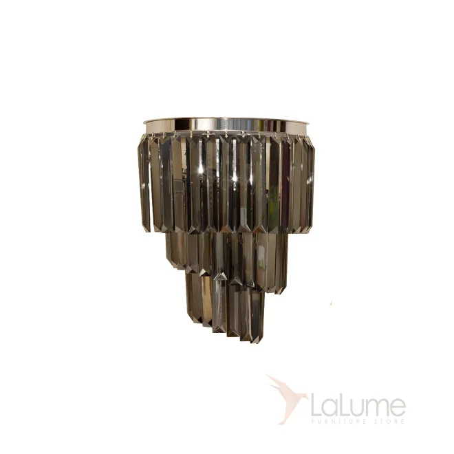 Бра из дымчатого стекла 15-B6239-3GREY от LaLume Бра из дымчатого стекла 15-B6239-3GREY от LaLume