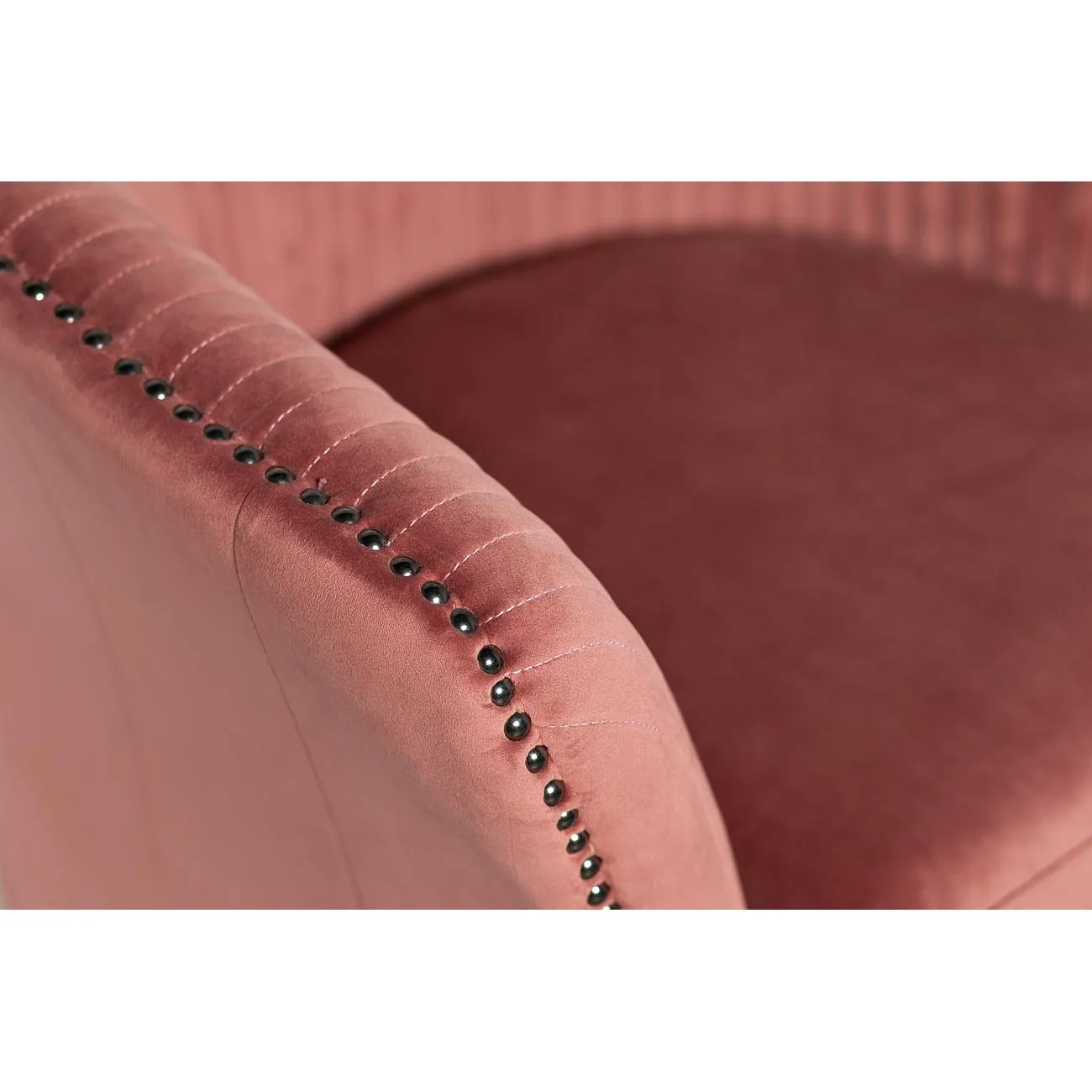 Кресло низкое велюровое темно-розовое PJS30801-PJ626 от LaLume