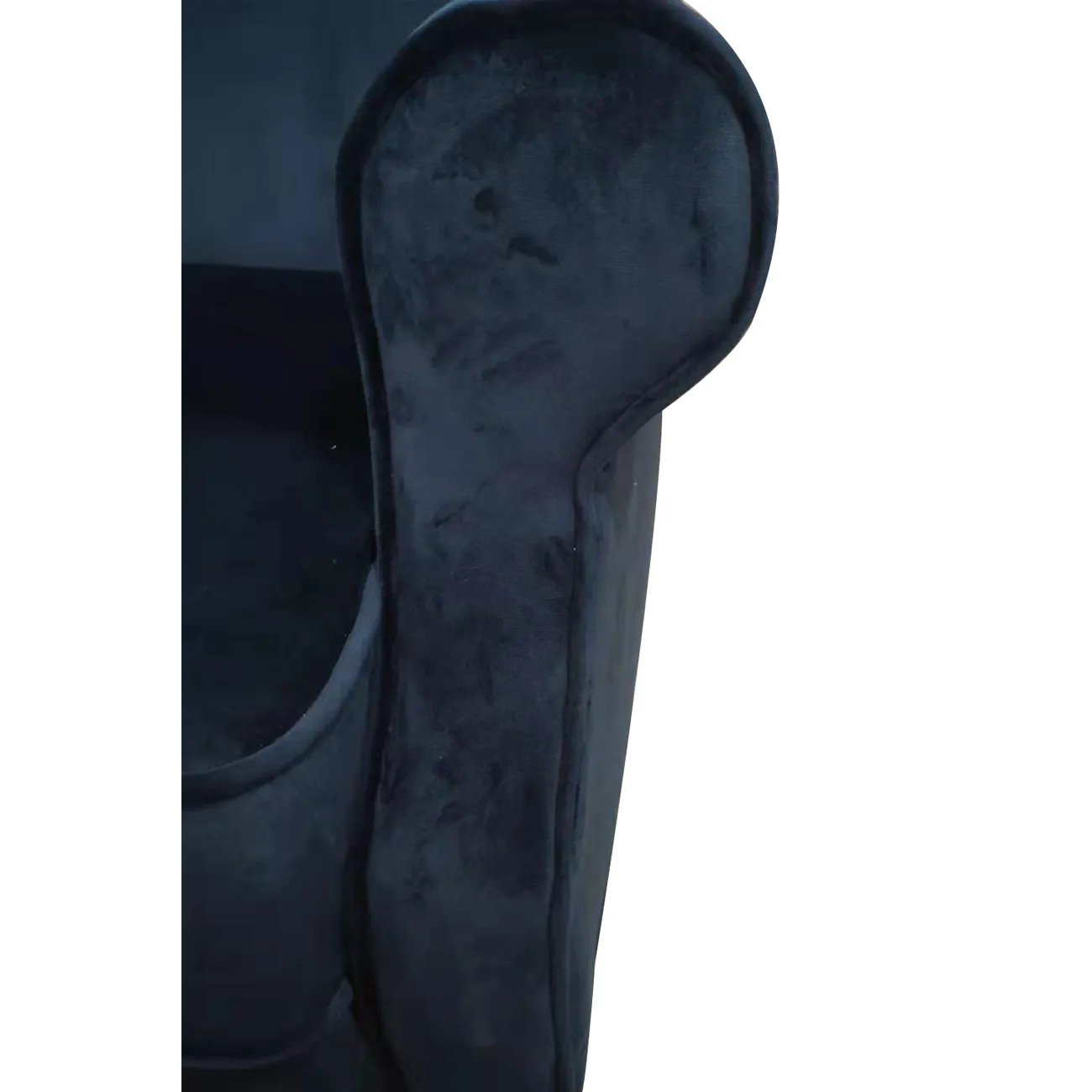 Кресло велюровое темно-синее PJS26601-PJ633 от LaLume Кресло велюровое темно-синее PJS26601-PJ633 от LaLume