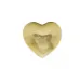 Декоративный элемент  Сердечко золотое  D0805 (золотой)