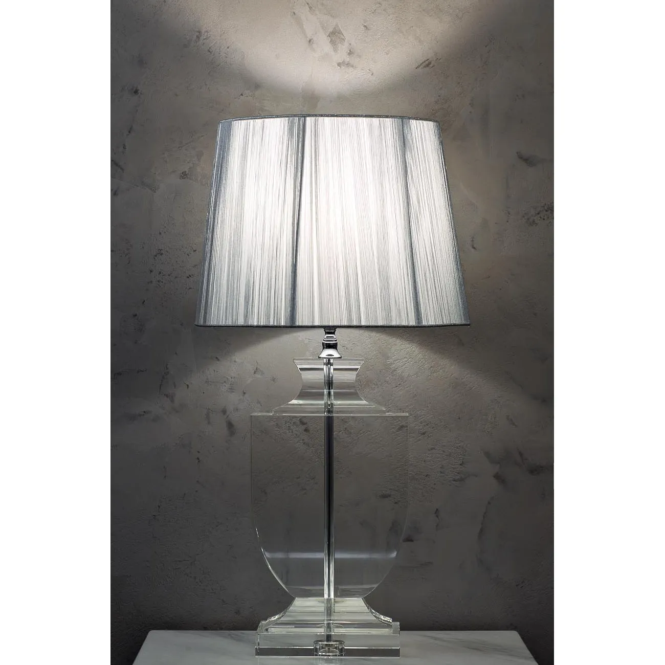 Светильник настольный серебряный X79705 от LaLume