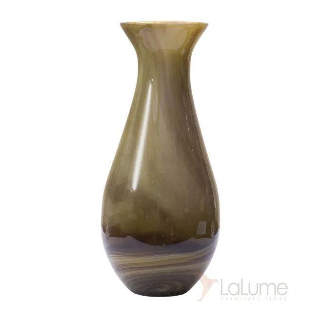 Ваза стеклянная (жел.-кор.) HJ1225-38-H5 от LaLume