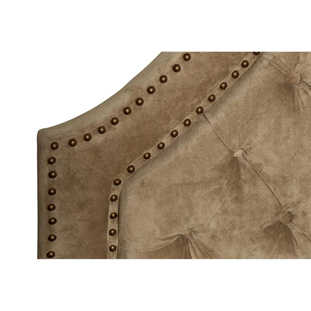 Кровать двуспальная бежевая бархатная (с подъемным механизмом) Province-F 767-4 от LaLume