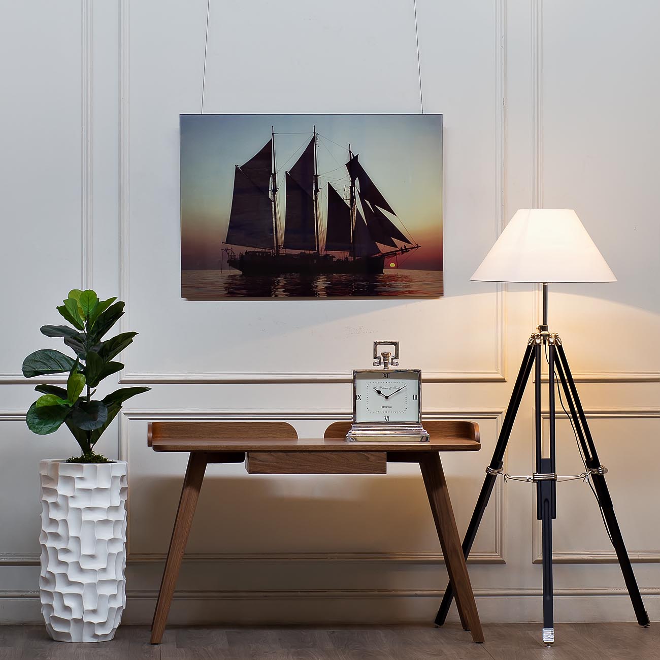 Панно стеклянное Корабль KFE-004 от LaLume Панно стеклянное Корабль KFE-004 от LaLume