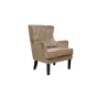 Кресло велюровое бежевое (с подушкой) 24YJ-7004-06413/1 от LaLume