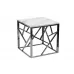 Столик квадратный из мрамора GY-ET2051214BLSM от ImperiumLOFT