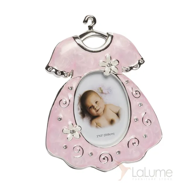 Фоторамка Платье девочки розовая LS1771P-2 от LaLume Фоторамка Платье девочки розовая LS1771P-2 от LaLume