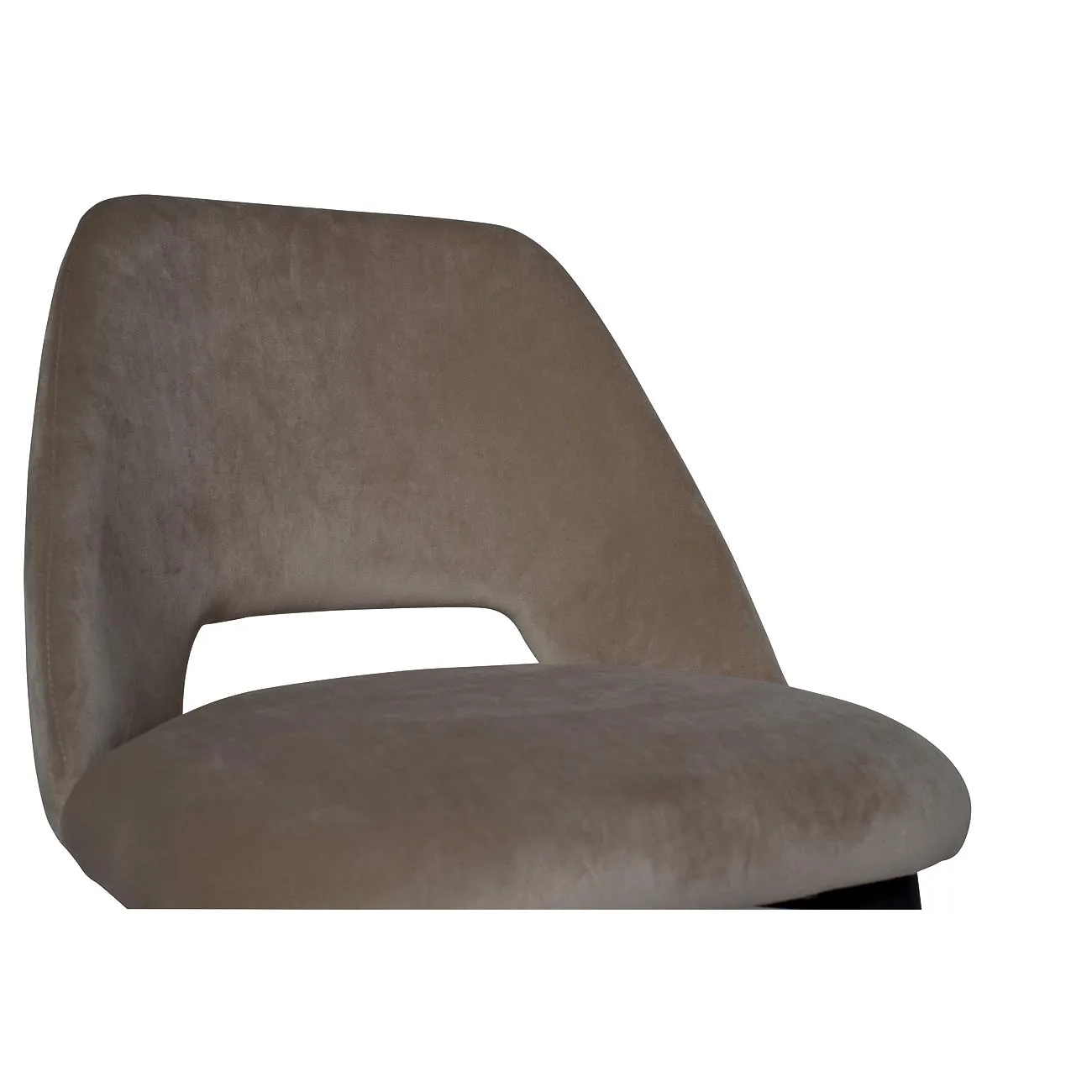 Стул велюровый бежевый 46AS-CH3073-BEIGE от LaLume