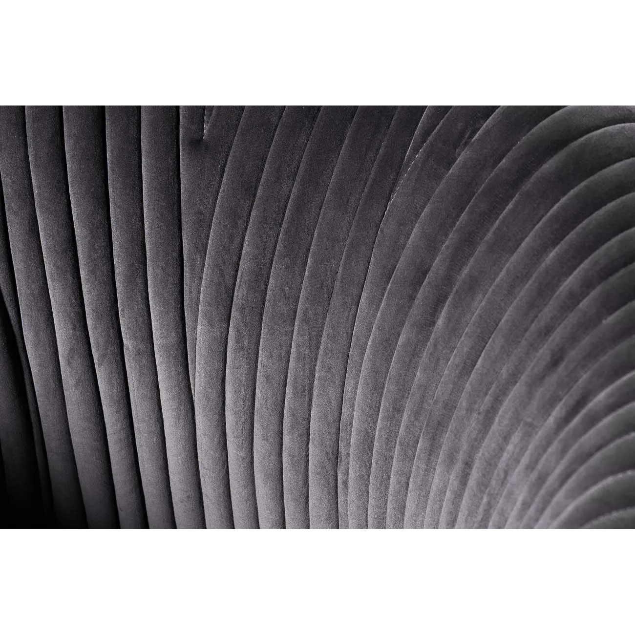 Кресло низкое велюровое серое PJS30801-PJ636 от LaLume