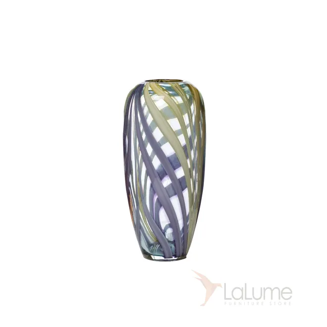 Ваза стеклянная фиолетовая HJ6037-30-O80 от LaLume