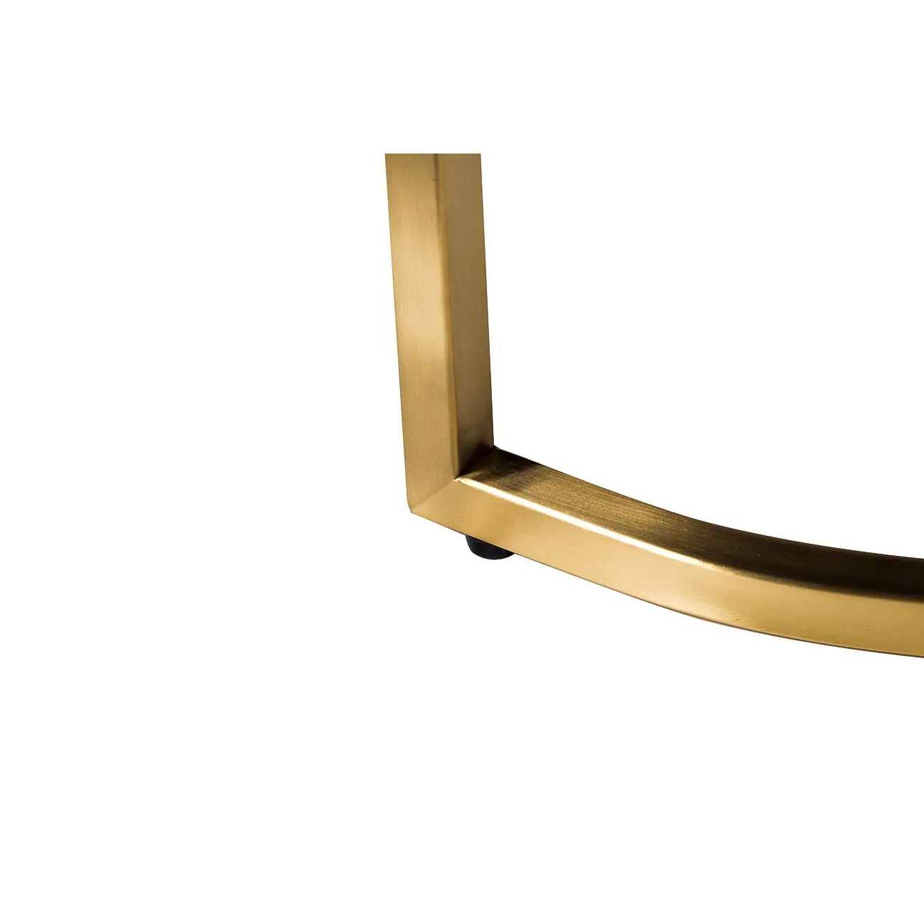 Банкетка велюровая серо-бежевая на металлическом каркасе N-BH2009 BG BR от LaLume