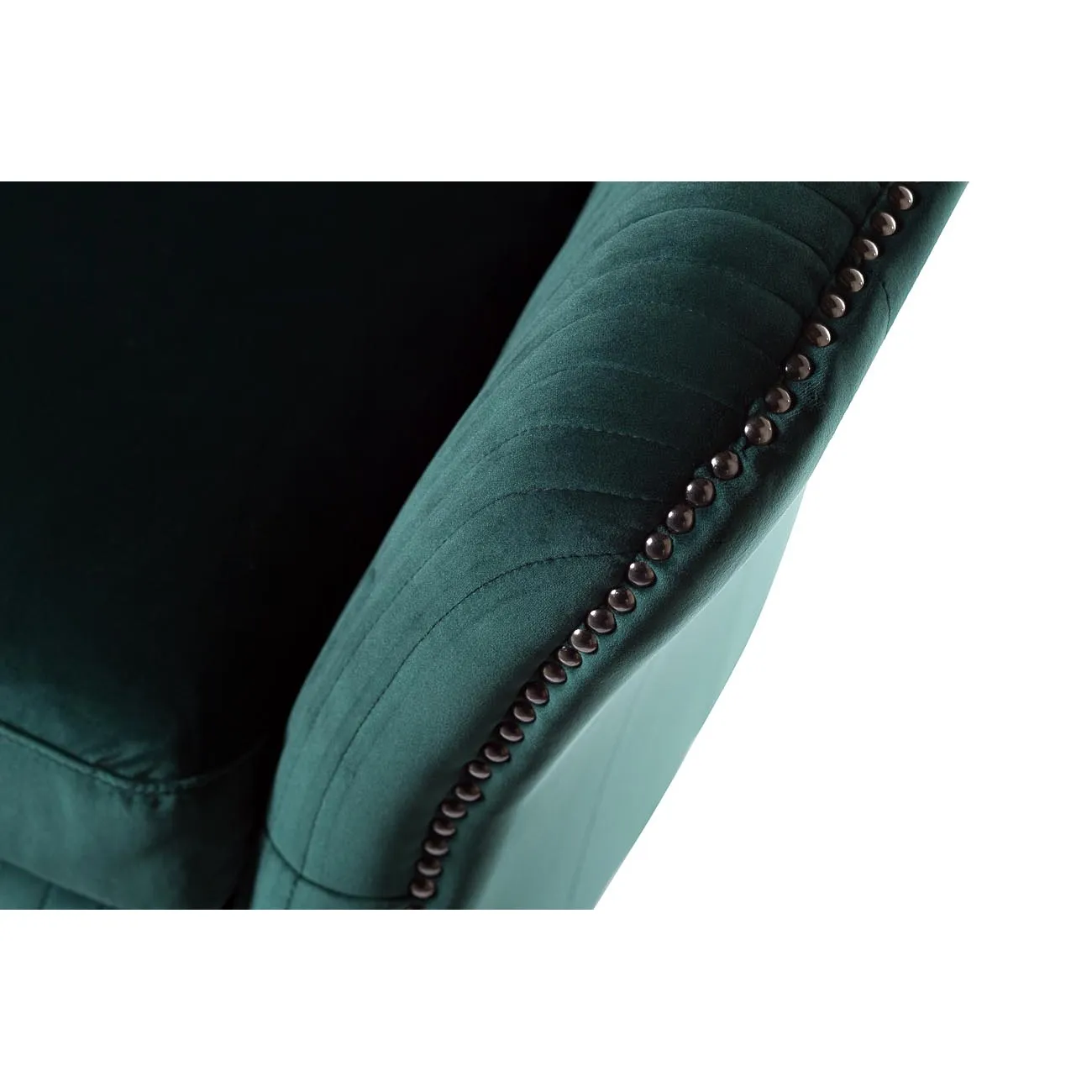 Кресло низкое велюровое изумрудное PJS30801-PJ622 от LaLume