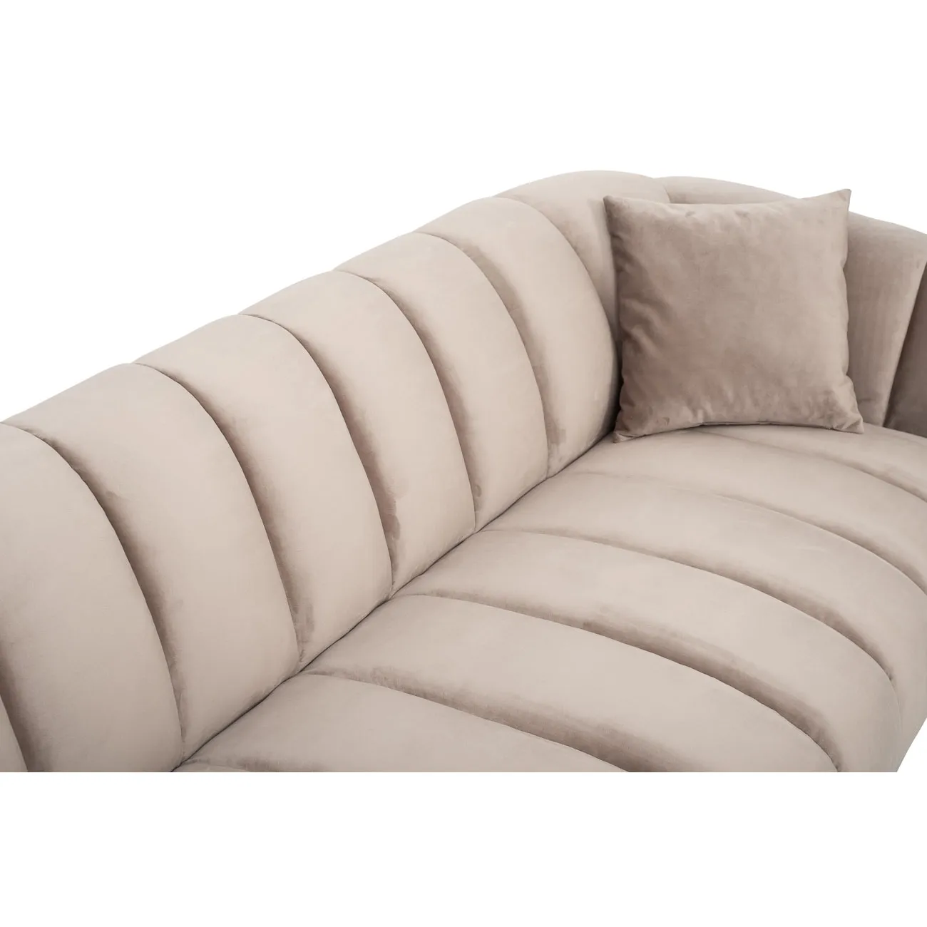 Диван Fabio трехместный велюровый бежево-серый FABIO-3-2K-БЕЖ/СЕР-Bel03 от LaLume Диван Fabio трехместный велюровый бежево-серый FABIO-3-2K-БЕЖ/СЕР-Bel03 от LaLume