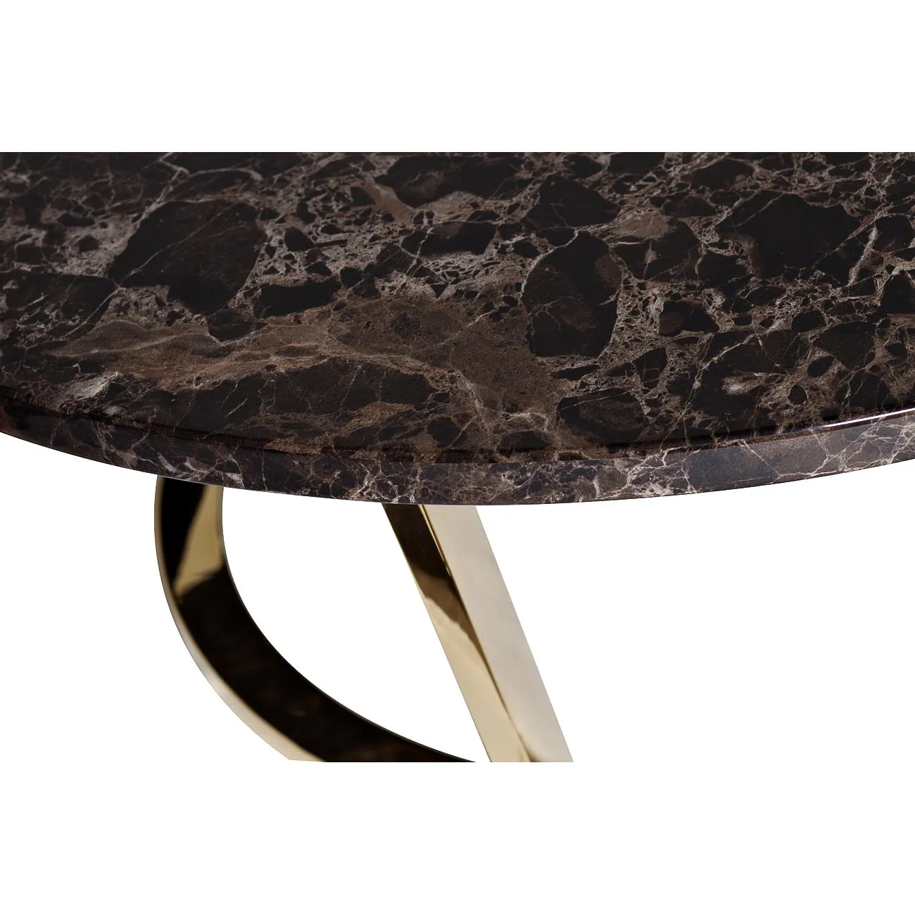 Стол журнальный коричневый (искусственный мрамор) 33FS-СT20С05-PG от LaLume