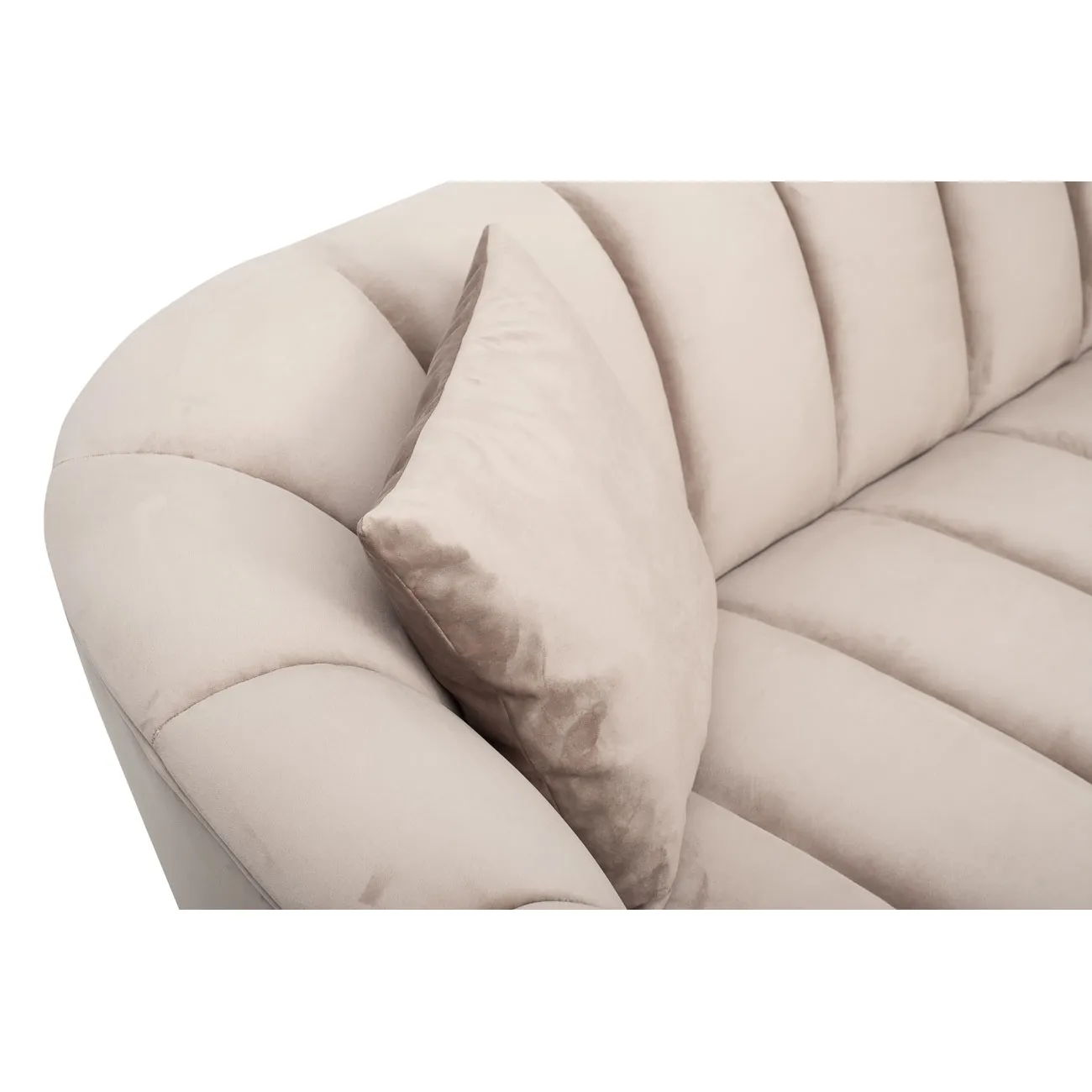 Диван Fabio трехместный велюровый бежево-серый FABIO-3-2K-БЕЖ/СЕР-Bel03 от LaLume Диван Fabio трехместный велюровый бежево-серый FABIO-3-2K-БЕЖ/СЕР-Bel03 от LaLume