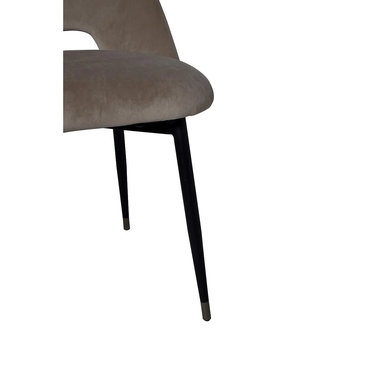 Стул велюровый бежевый 46AS-CH3073-BEIGE от LaLume