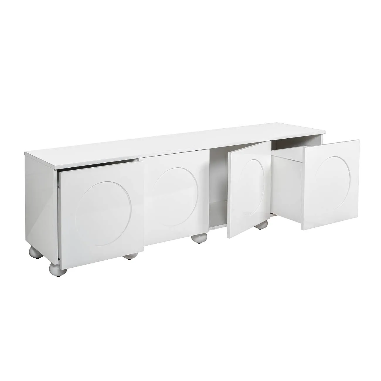 Тумба под телевизор белая GD-TV004 от LaLume Тумба под телевизор белая GD-TV004 от LaLume