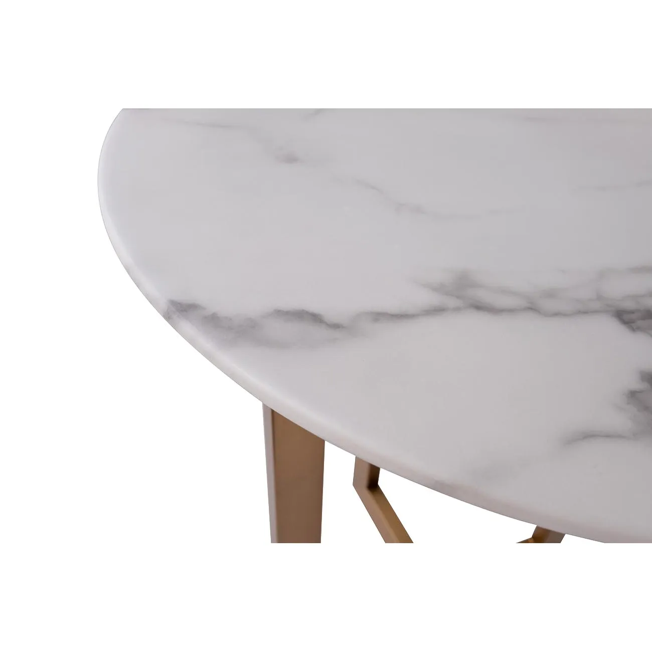 Столик журнальный круглый (искусственный мрамор) 33FS-ET2029-BBS от LaLume Столик журнальный круглый (искусственный мрамор) 33FS-ET2029-BBS от LaLume