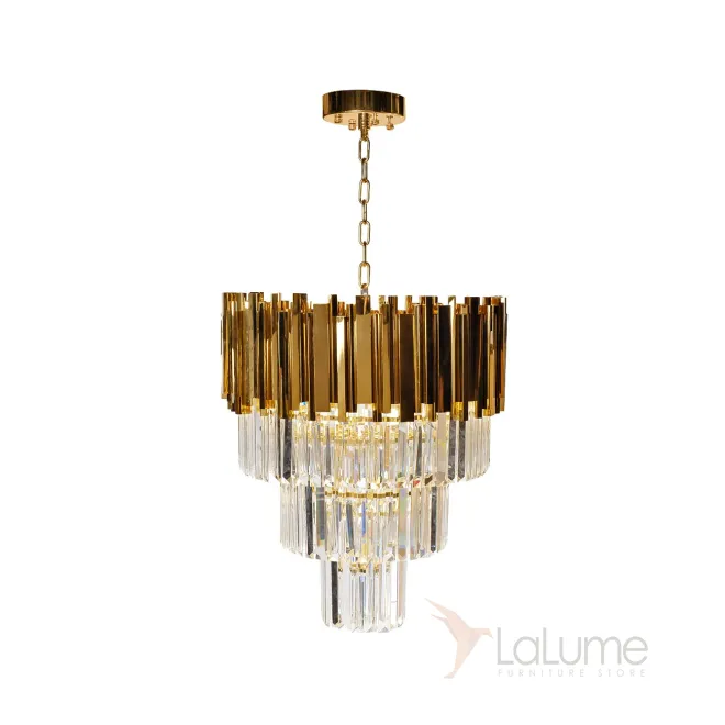 Люстра с кристаллами (золото) 62GDM-81008-540 от LaLume Люстра с кристаллами (золото) 62GDM-81008-540 от LaLume
