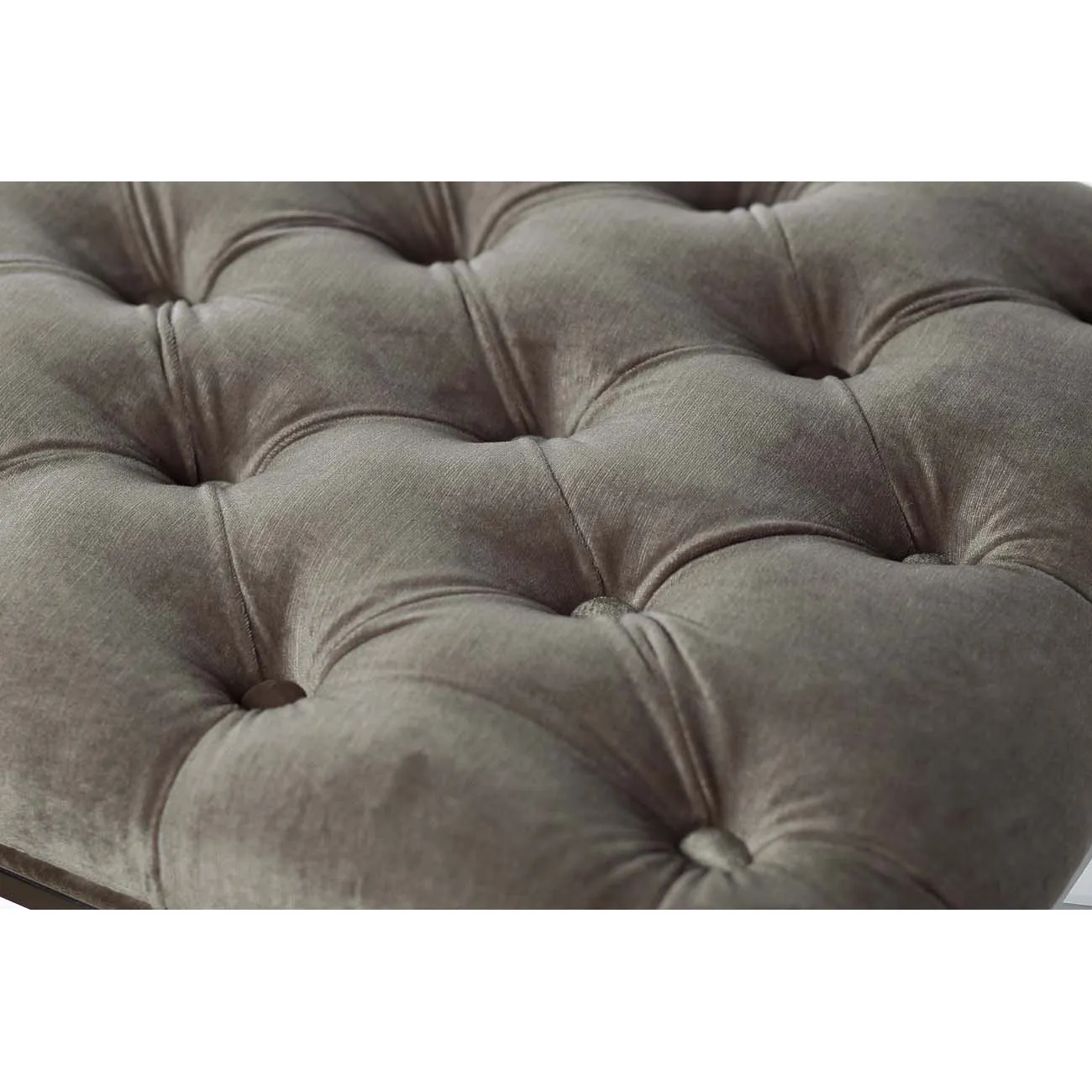 Банкетка серая велюровая GY-BEN7834-GR от LaLume