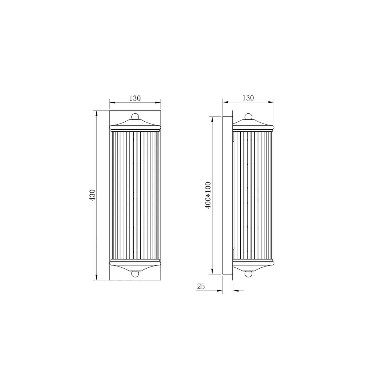Бра K2KG0604W-1 от LaLume