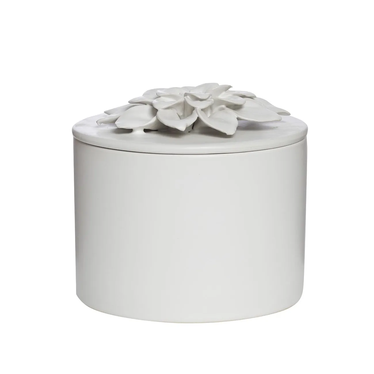 Шкатулка белая из керамики CB2581-S2-14-R11 от LaLume