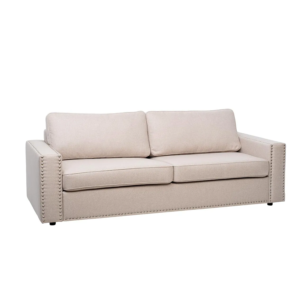 Диван Oscar трехместный раскладной светло-серый OSCAR2K-СЕР-Enig02 от LaLume