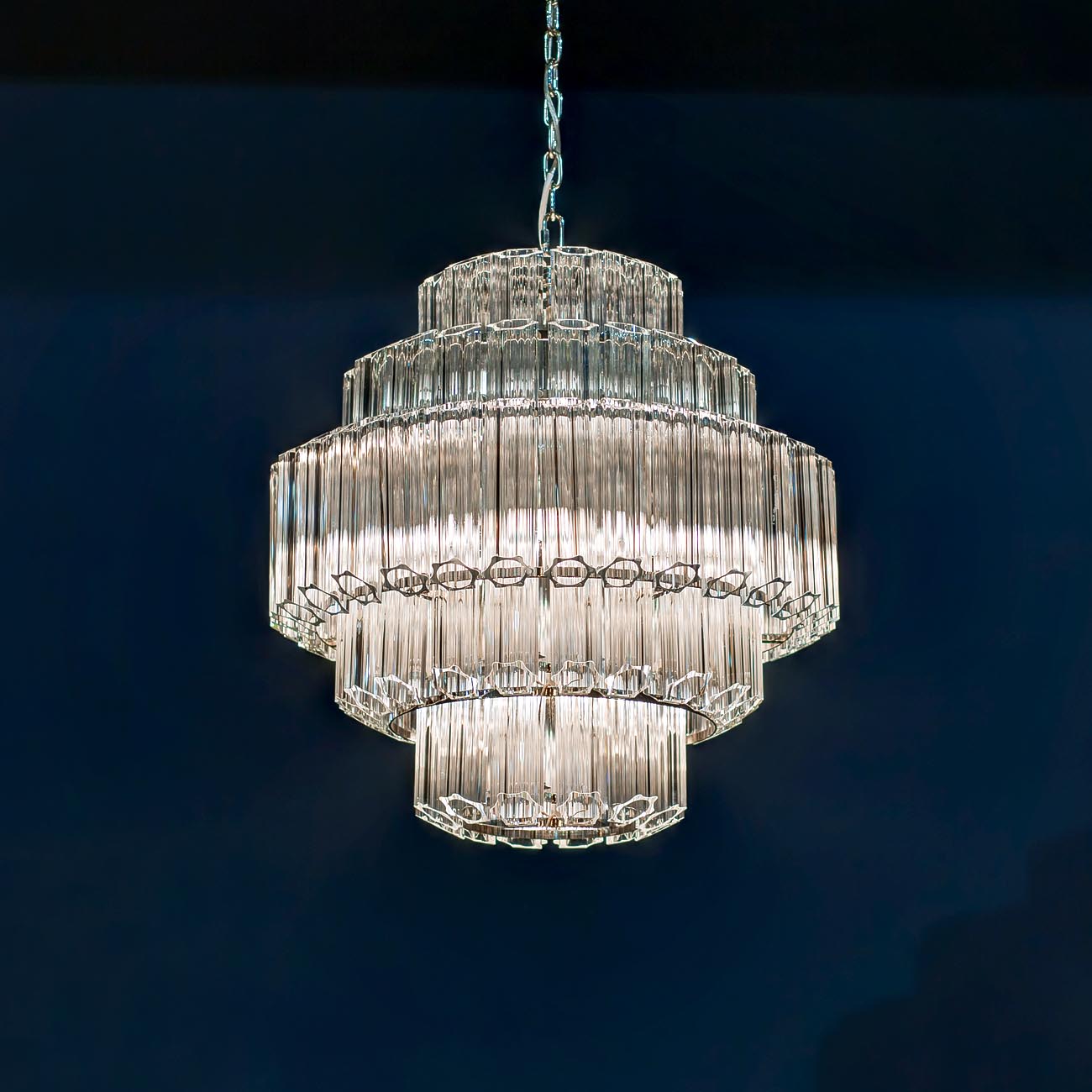 Люстра из прозрачного стекла 20MD3451-9NI от LaLume