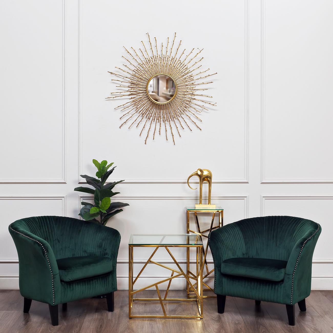 Зеркало  Лучи солнца  19-ОА-5890 от LaLume