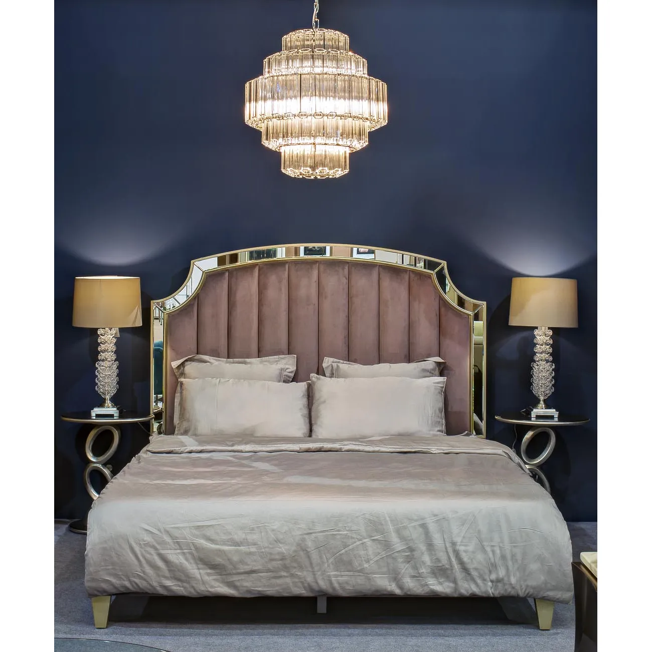 Люстра из прозрачного стекла 20MD3451-9NI от LaLume