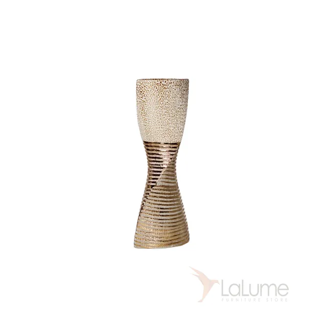Ваза керамическая золотистая 18H7582M-8 от LaLume